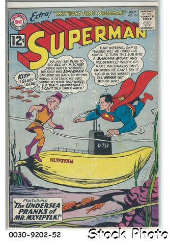 Superman #154 © July 1962, DC Comics